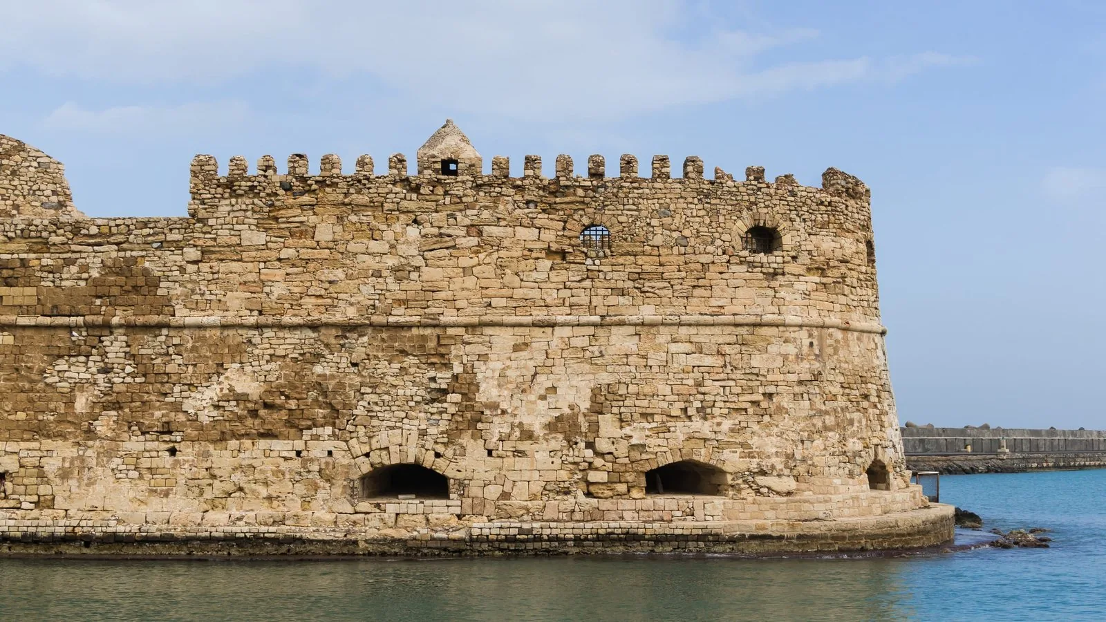 Koules Fortress in the Venetian harbour